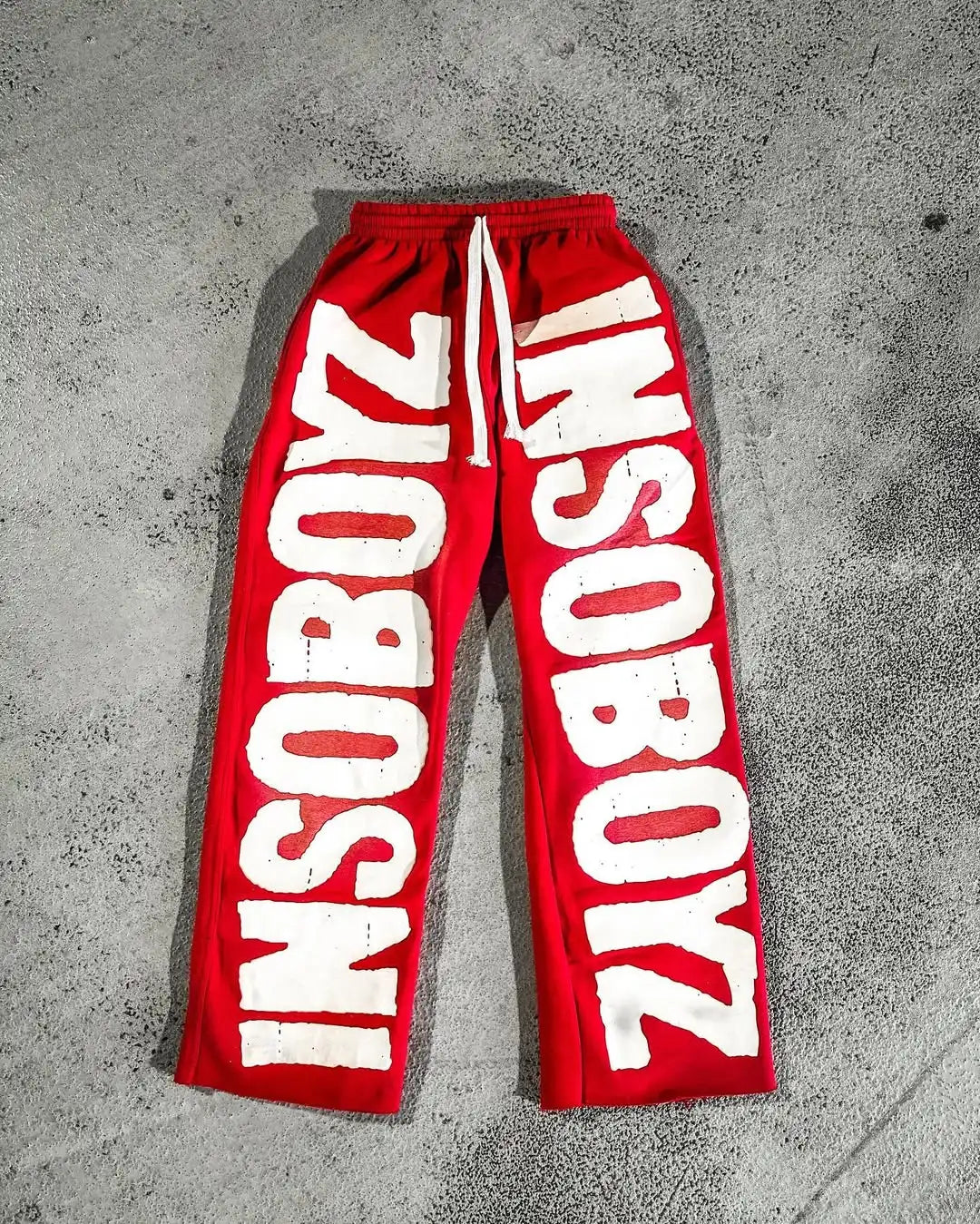 American Fashion New Street Retro Letter Patch Baggy Jogging Pants Men And Women Y2K Harajuku Hip Hop Casual Wide legs Trousers